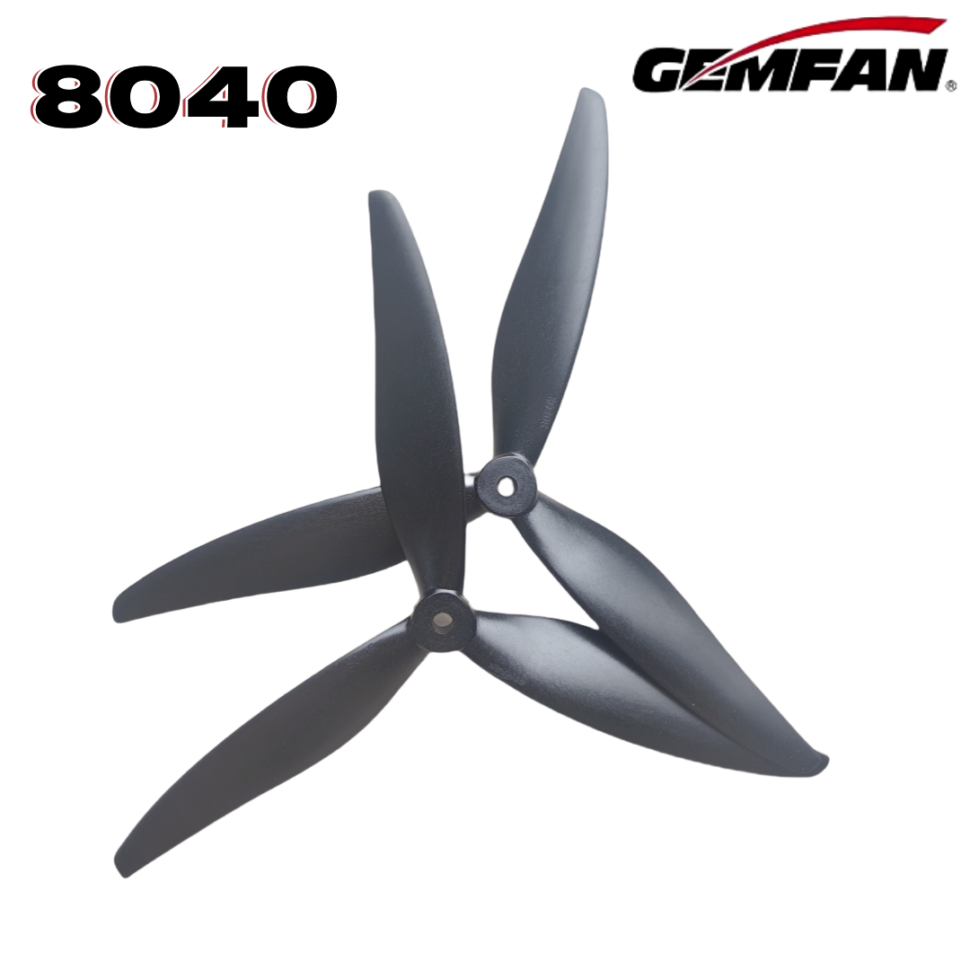 Drone Rc Parts - Gemfan 8040 8X4X3 3-blade 8-inch Propeller