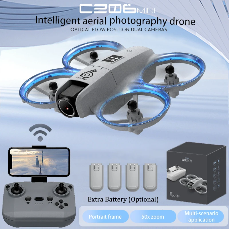 Drone Rc Plegable - CZ06 Mini RC Quadcopter Drone -