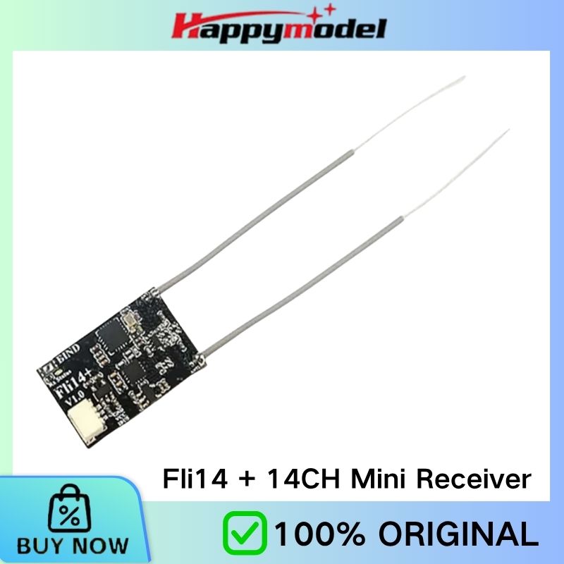 Drone Dji Rc Mini - HappyModel Fli14+2.4GHz 14CH Micro-ontvanger Dubbele Antenne