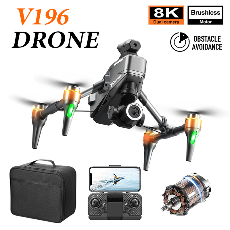 Drone V196 Rc - V196 Legering Pro Max Drone Obstakel