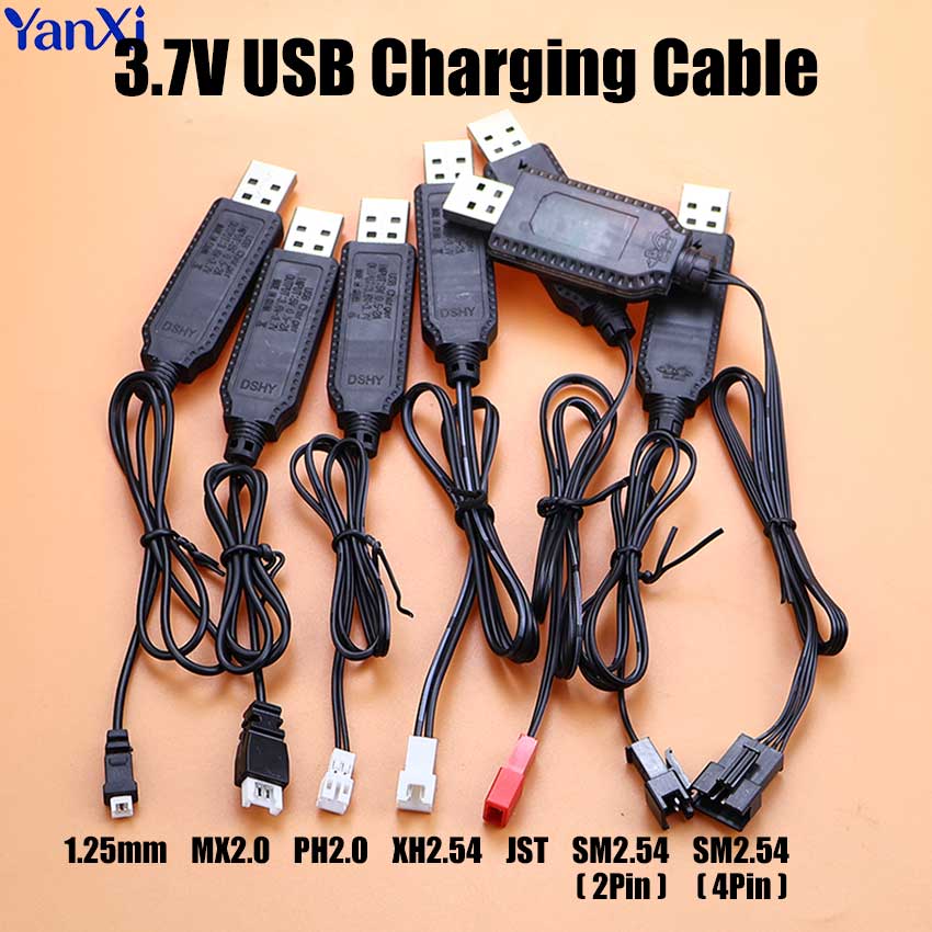 Dron Rc Quadcopter - USB Charger Kabel Voor 3.7V Lithium