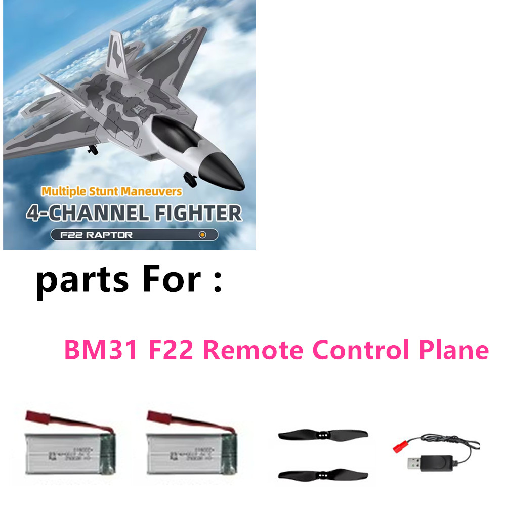Drone F22 Rc - Originele onderdelen BM31 RC vliegtuigbatterij 3.7V