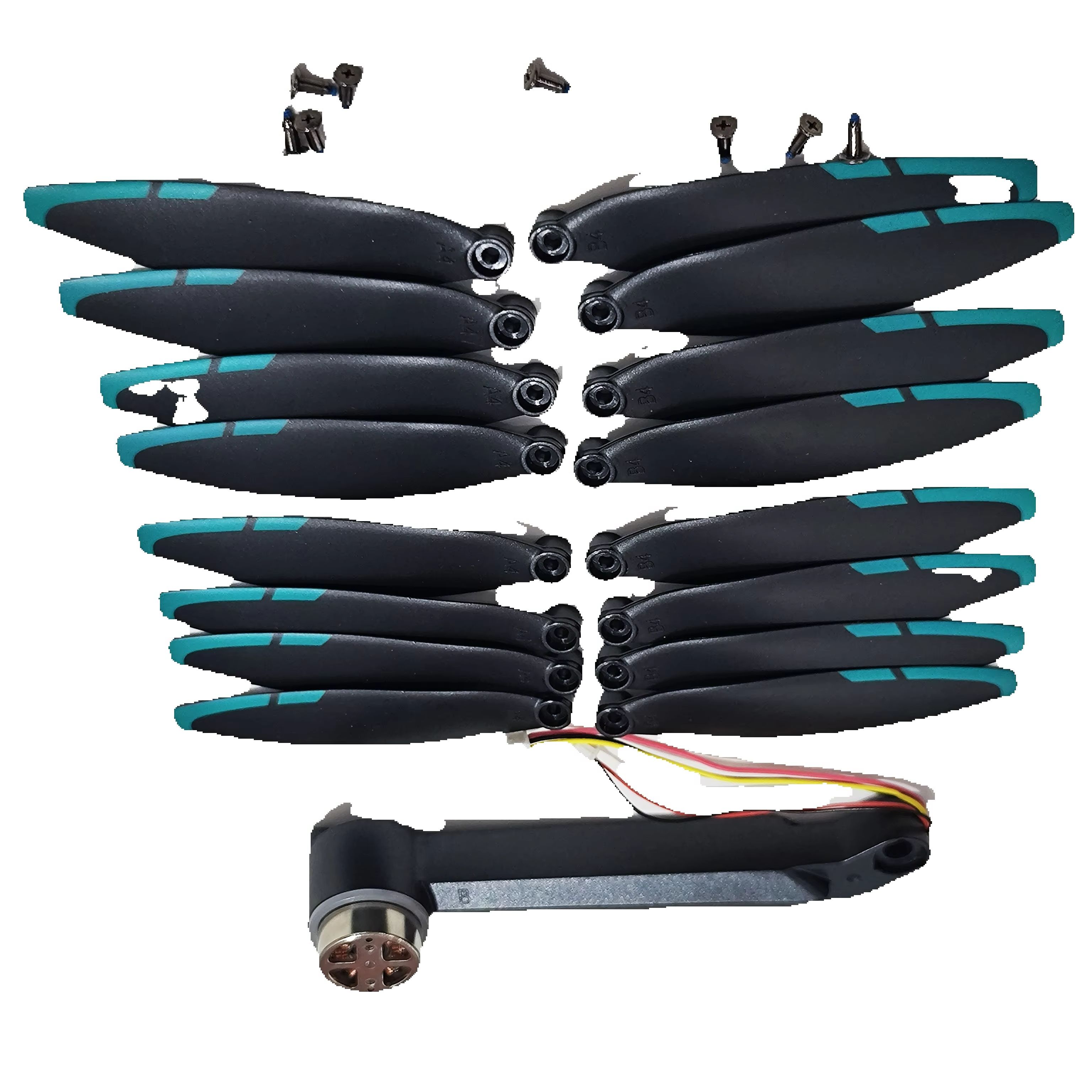 Drone Rc Gps S159 - Blade Propeller 16PCS + Borstelloze Motor