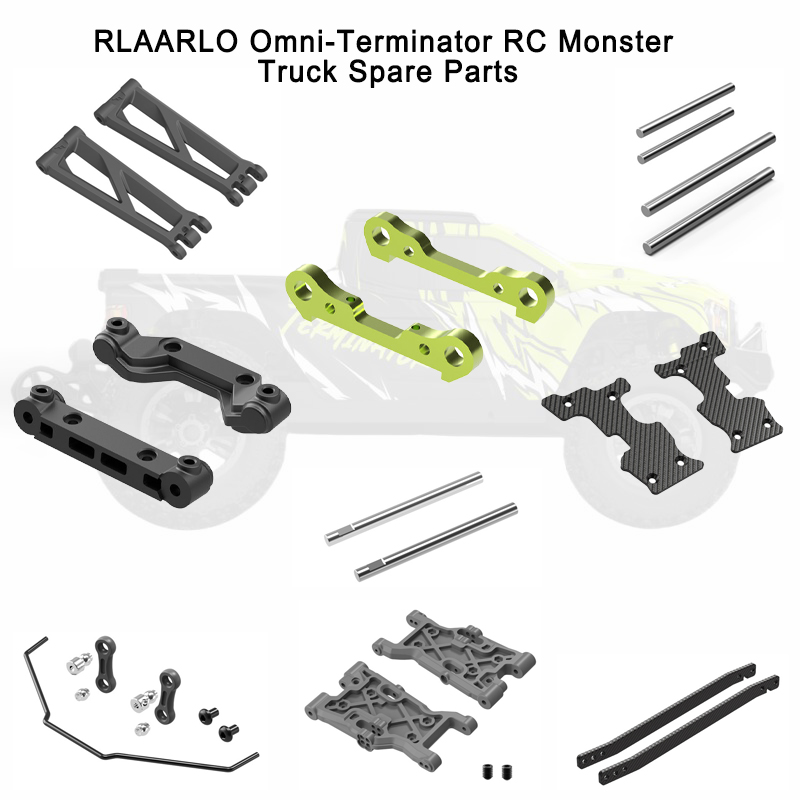 Rc Suspension Arm - RLAARLO Omni-Terminator RC Auto-onderdelen Ophangingsarm Code