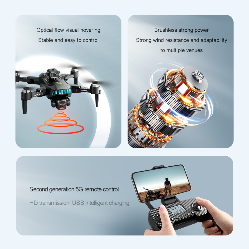 Xt505 Rc Drone - Lenovo XT505 HD Dubbele Camera 8K