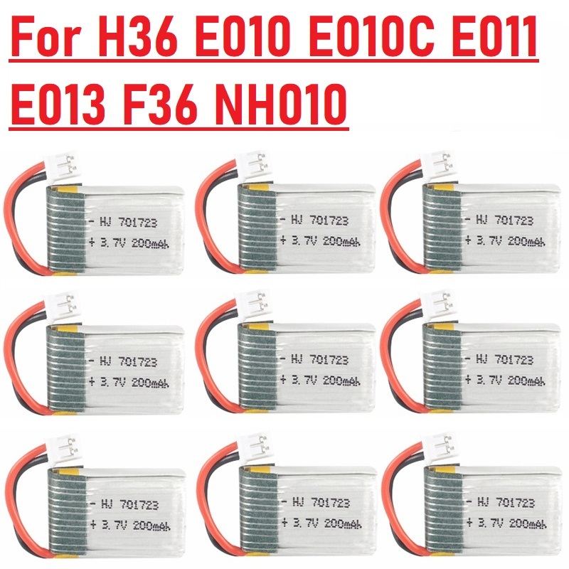 Dron Rc Quadcopter - 1-20 Stuks 3.7V 200 Mah 701723