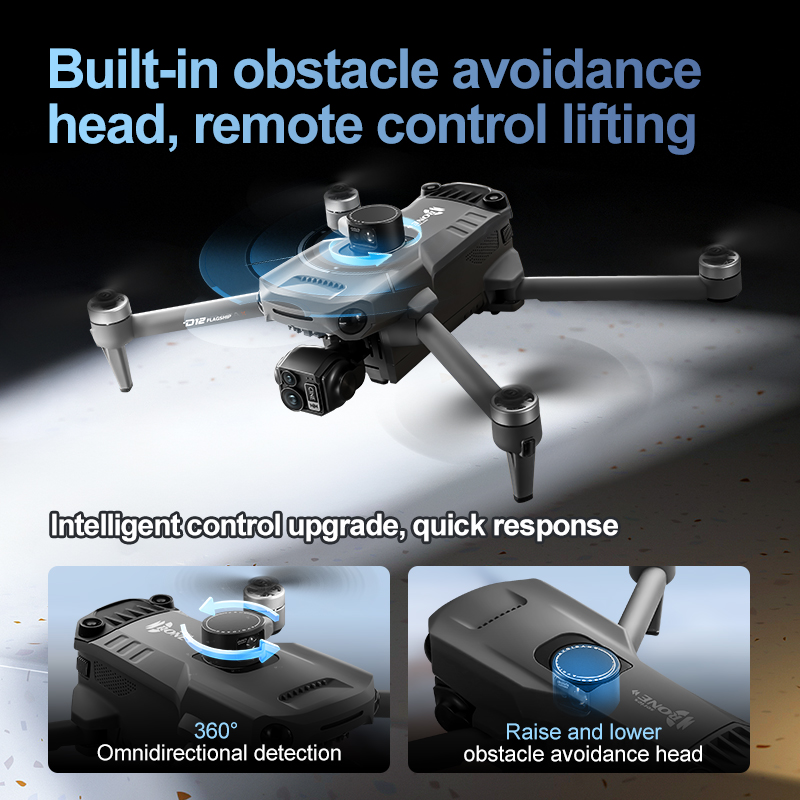 8K 3-assige Gimbal Brushless 7 - Drone Rc Plegable recensie en prijs