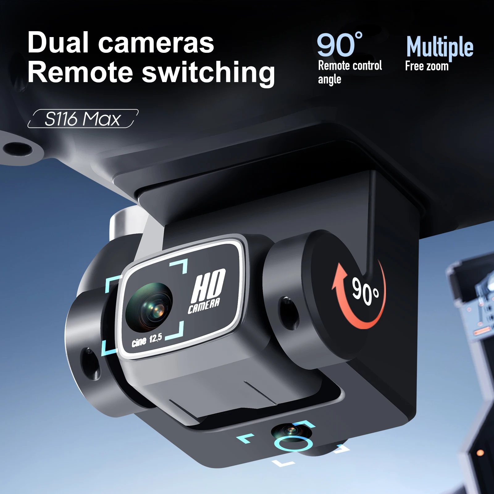 Nieuwe S116 MAX Verbeterde 5G  - Drone Rc S116 recensie en prijs