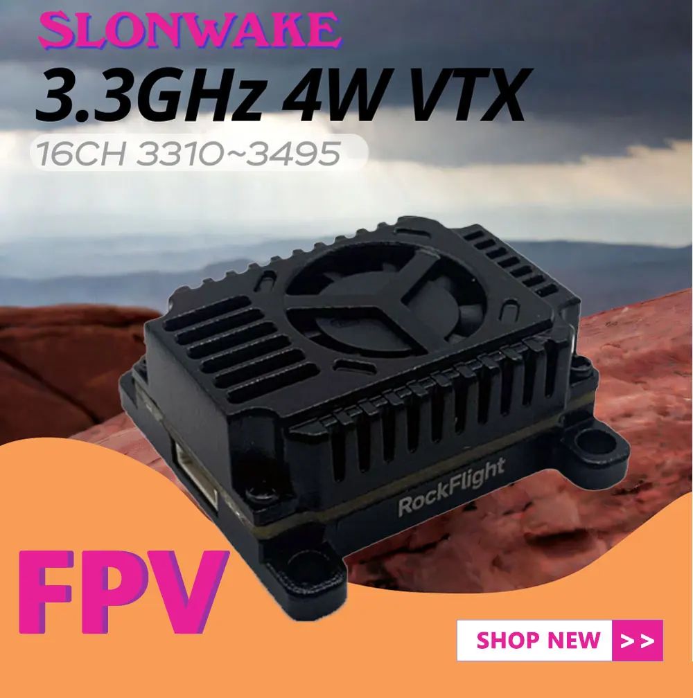 SLONWAKE FPV 3.3G 16CH 4000mW  - Drone Rc Remote recensie en prijs