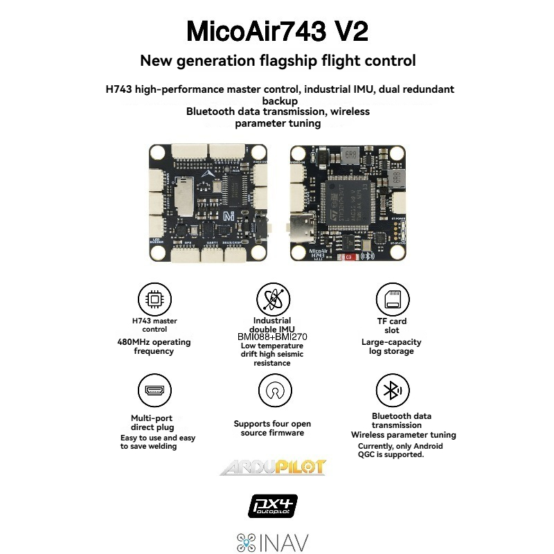 MicoAir743 V2 Flight Controlle - Drone Rc Flight Controller recensie en prijs