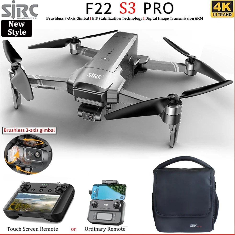 SJRC F22 S3 PRO Drone 4K HD Ca - Drone F22 Rc recensie en prijs