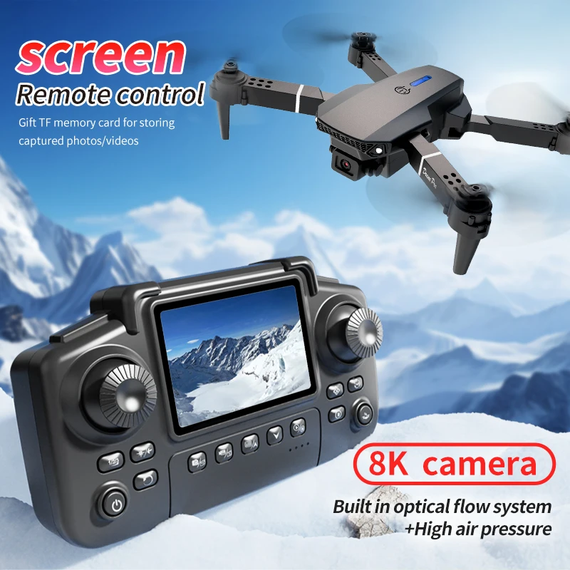 Professionele E88 PRO Drone me - Drone Rc Plegable recensie en prijs