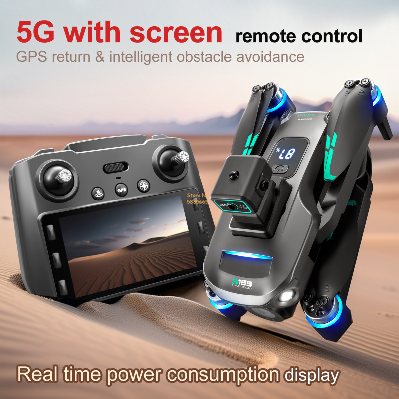 8K Dual Camera 5G WIFI FPV Afs - Drone Rc Plegable recensie en prijs