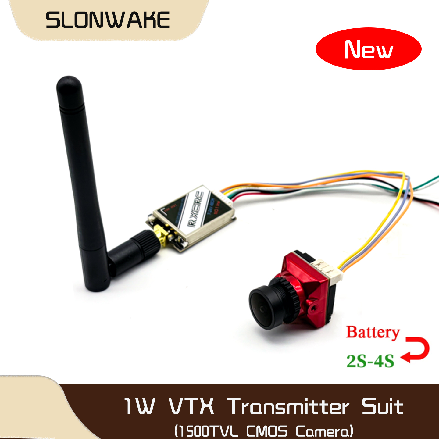 SLONWAKE 5.8G 48CH 1W VTX 100/ - Fpv Camera Cmos recensie en prijs
