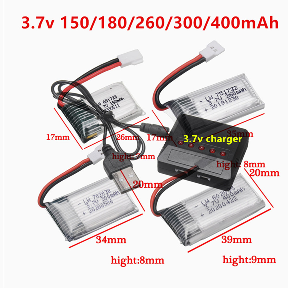 3.7V Oplaadbare lipo batterij  - Drone F22 Rc recensie en prijs