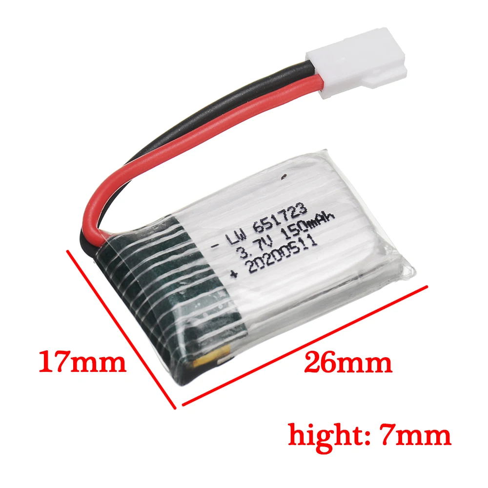 3.7V Oplaadbare lipo batterij  - Drone F22 Rc recensie en prijs