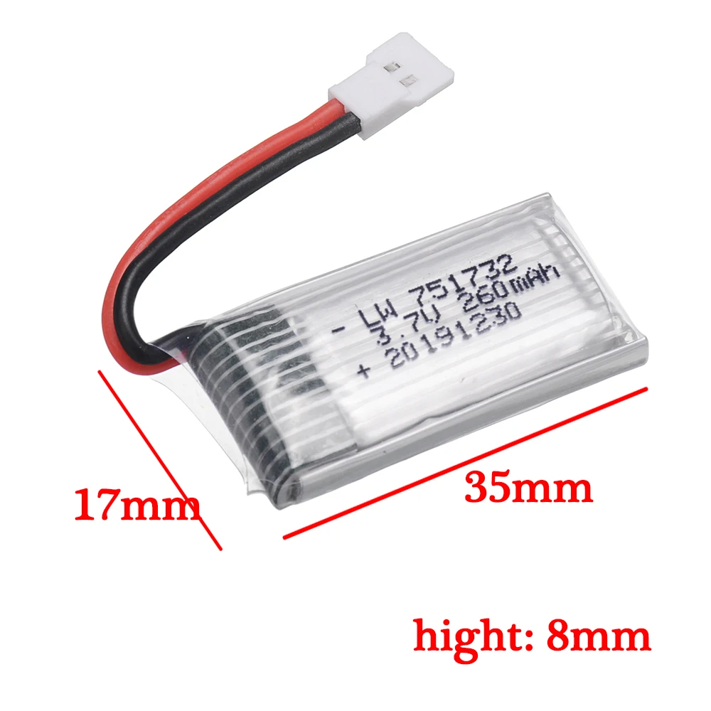 3.7V Oplaadbare lipo batterij  - Drone F22 Rc recensie en prijs