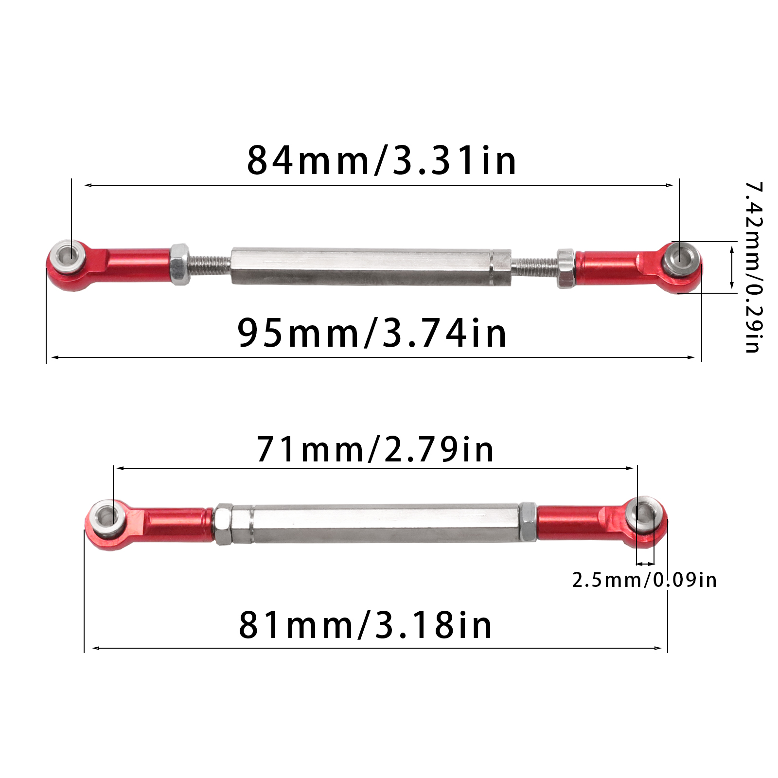 MN128 Suspension Tuning Kit 1/ - Rc Suspension Arm recensie en prijs