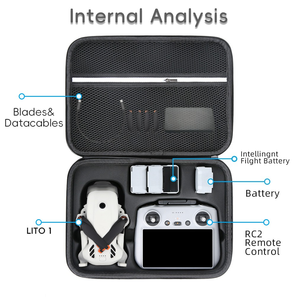 Draagbare draagtas voor DJI Li - Drone Dji Rc N3 recensie en prijs