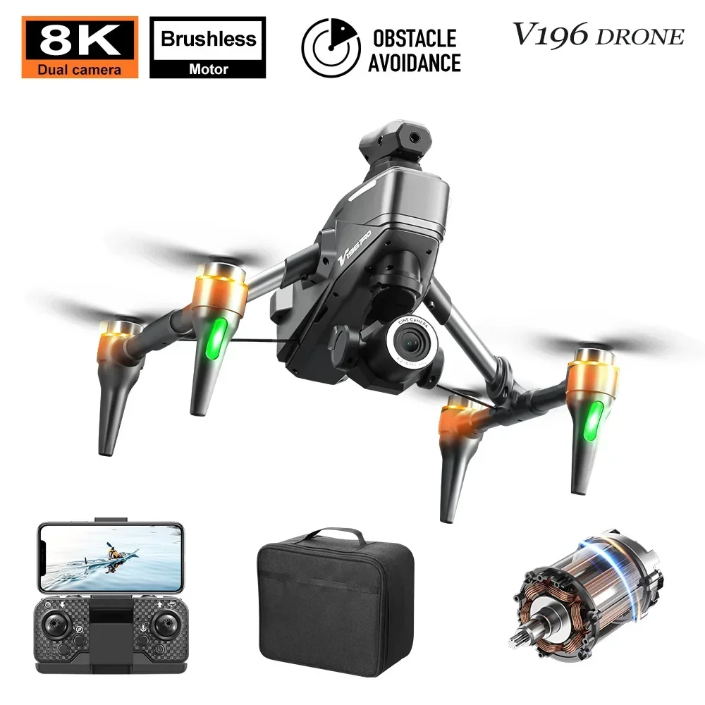 V196 Pro 8K HD Dual Camera Dro - Drone V196 Rc recensie en prijs