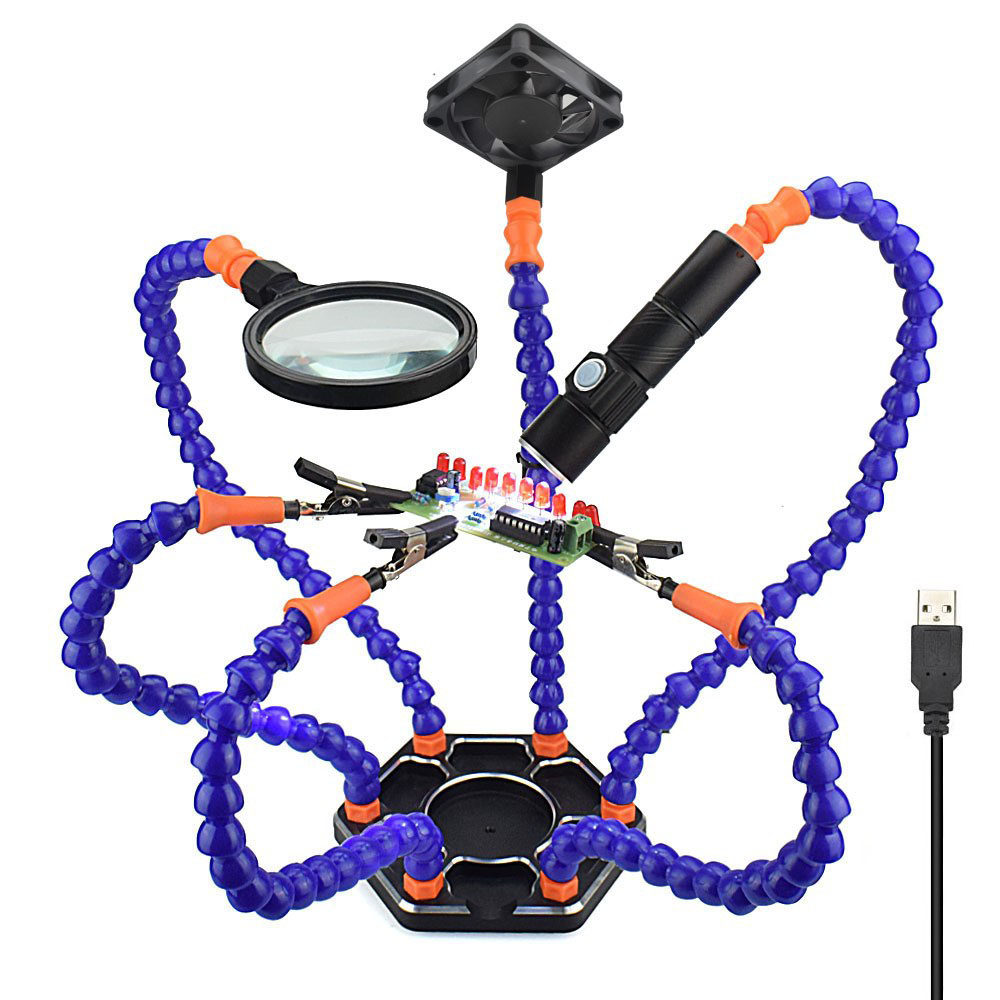 6-klauw lasstation van alumini - Drone Rc Flight Controller recensie en prijs