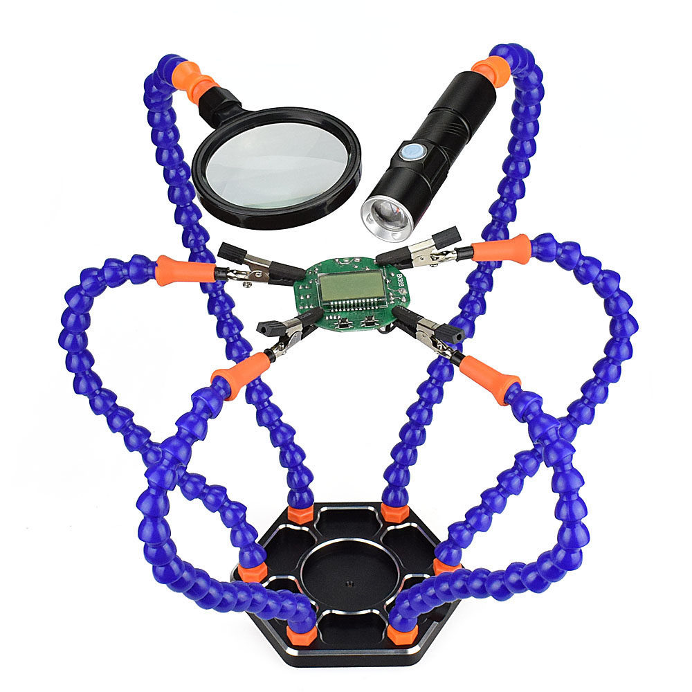 6-klauw lasstation van alumini - Drone Rc Flight Controller recensie en prijs