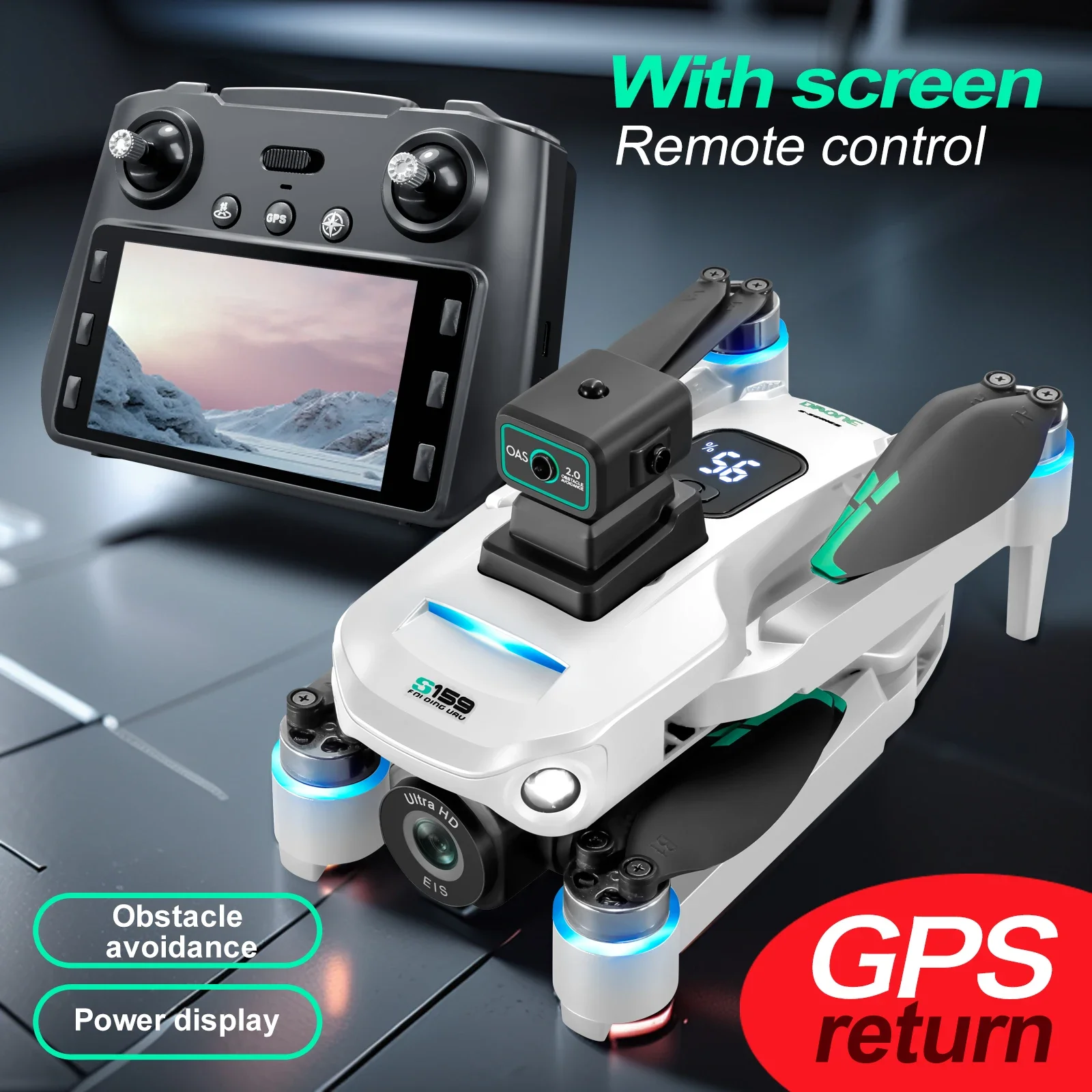 S159 GPS Drone Professionele 8 - Drone Rc Gps S159 recensie en prijs
