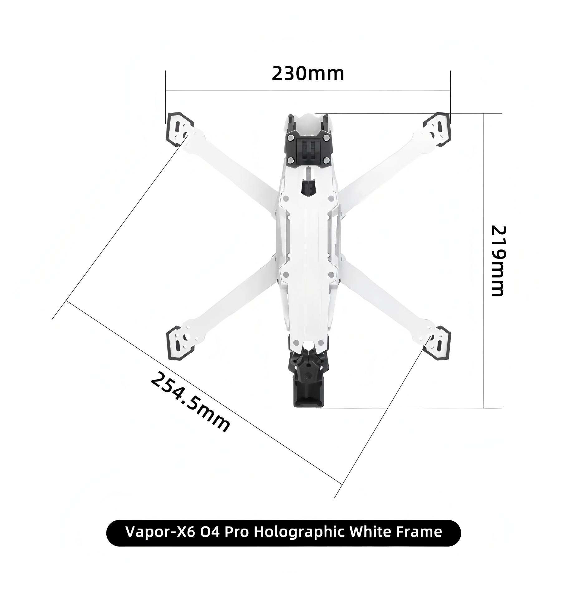 GEPRC Vapor D5/x5/x6 O4 Pro Fr - Drone Rc Parts recensie en prijs