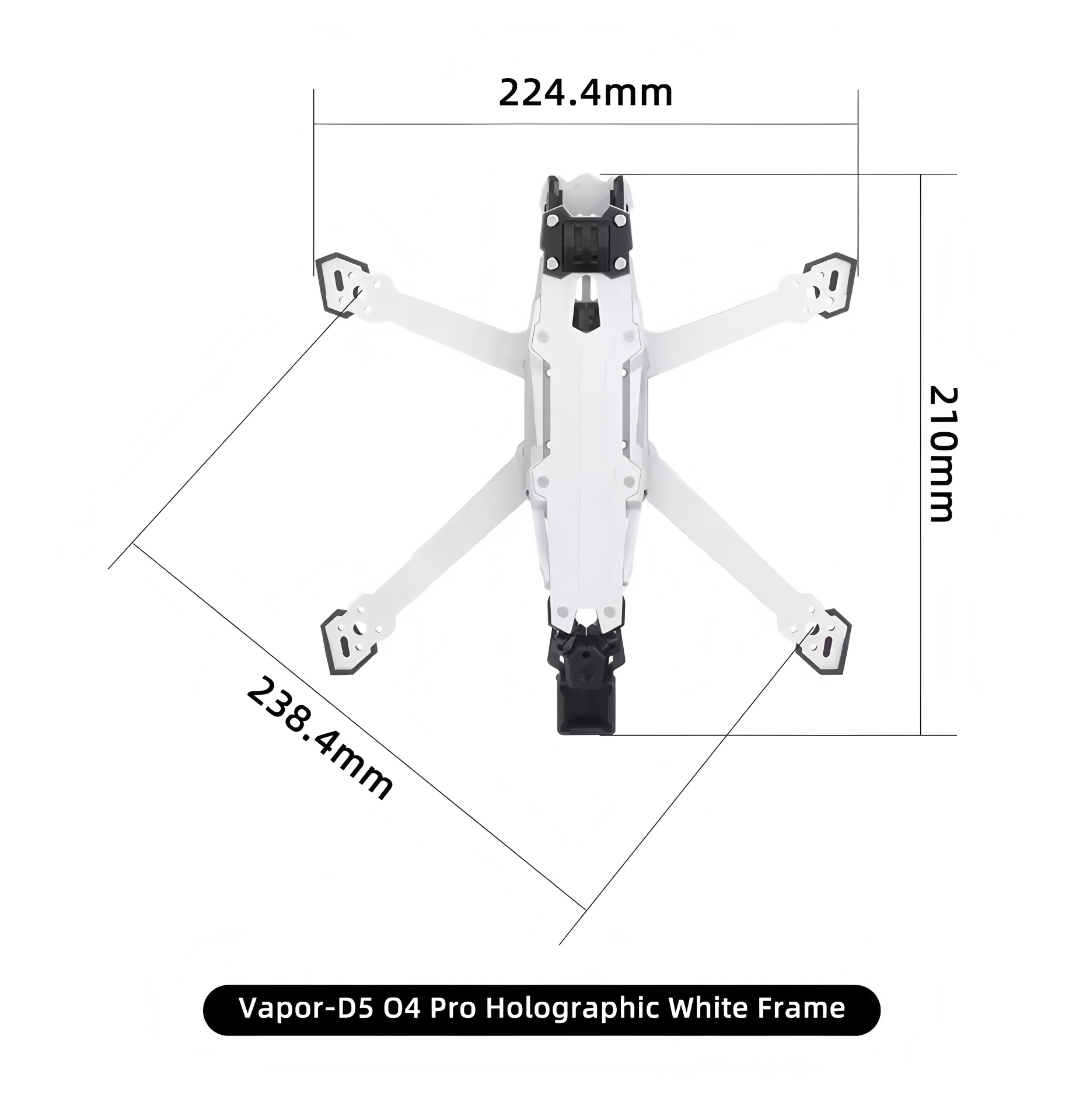 GEPRC Vapor D5/x5/x6 O4 Pro Fr - Drone Rc Parts recensie en prijs