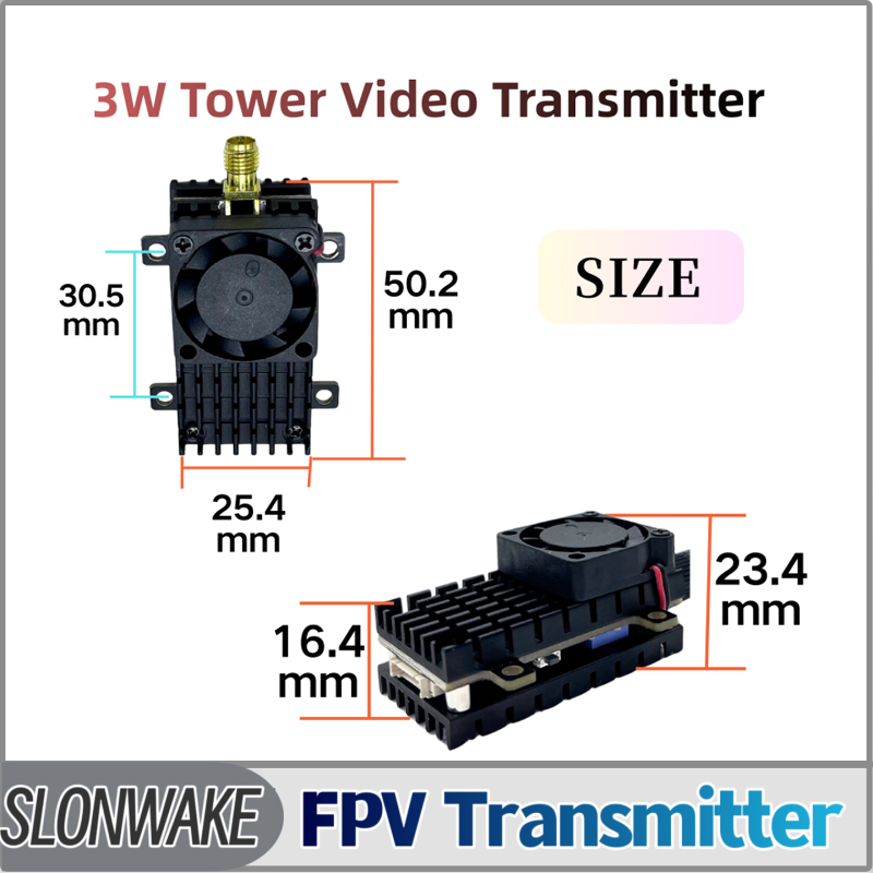 SLONWAKE 5.8G 3000mW Simulatie - Rc Airplane Drone recensie en prijs