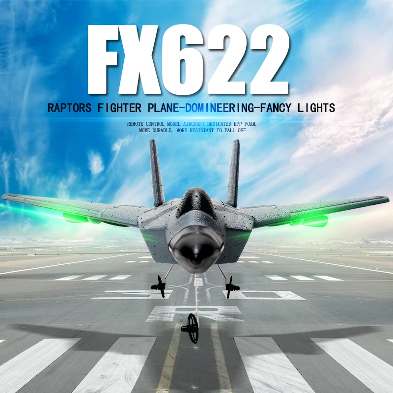 Foam RC vliegtuig F22 Fighter  - Drone F22 Rc recensie en prijs