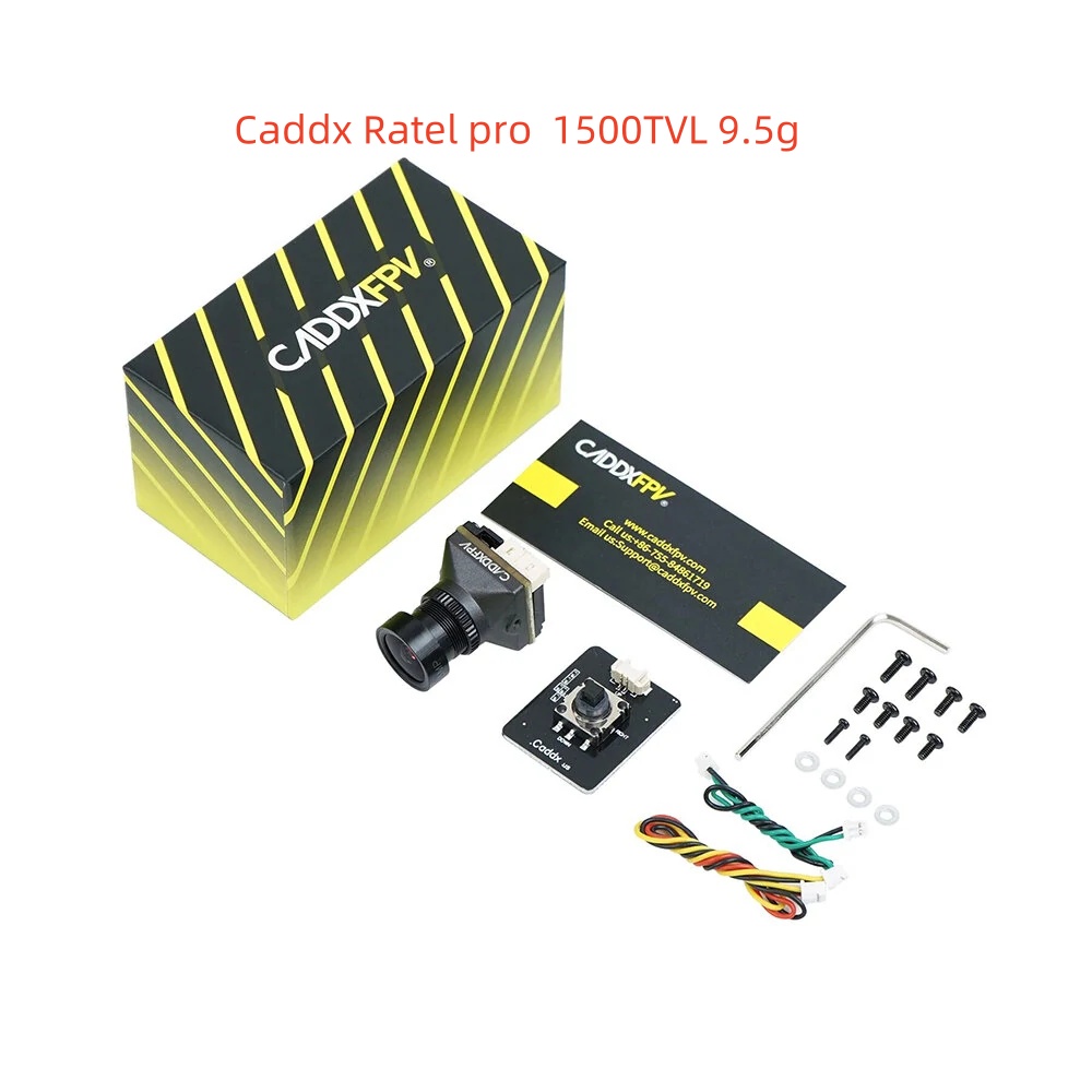 CADDX Ratel Pro 1500TVL 9.5g U - Fpv Camera Cmos recensie en prijs