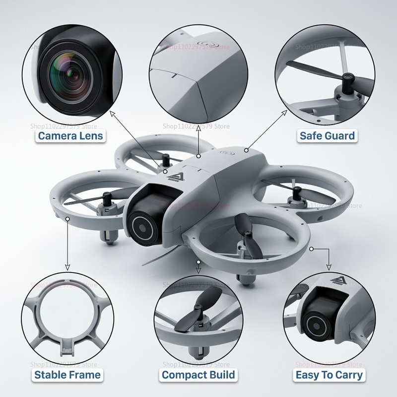 2026 Mini RC Drone met 8K HD c - Drone Rc Flight Controller recensie en prijs