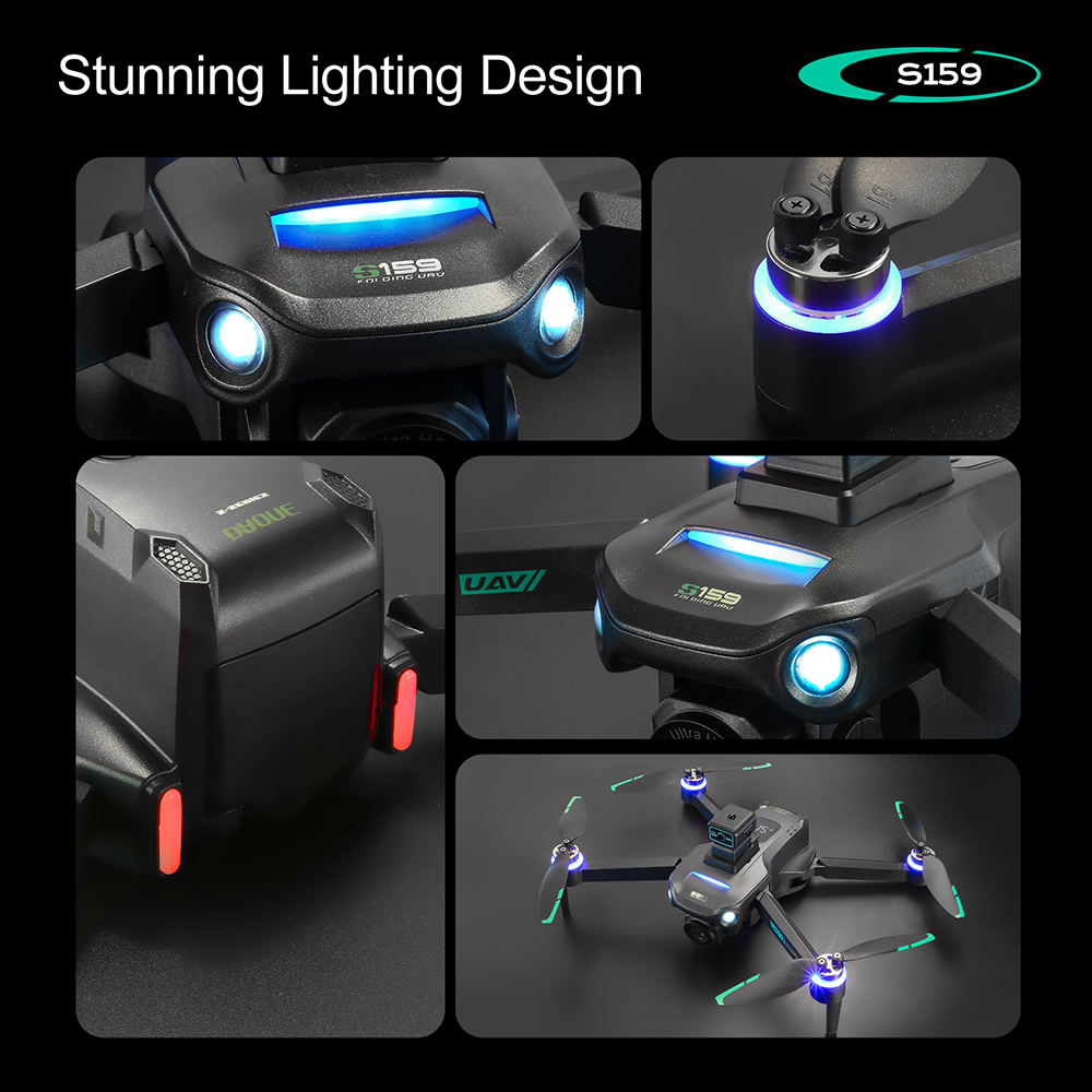 Nieuwe S159 Drone Professionel - Drone Rc Gps S159 recensie en prijs