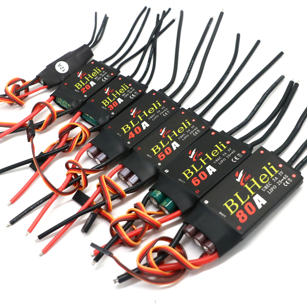 BLHeli Borstelloze ESC 80A 12A - Rc Airplane Drone recensie en prijs